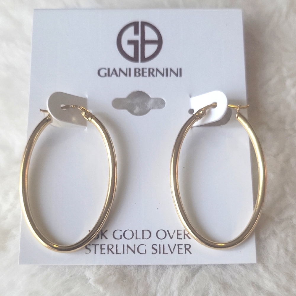 Giani Bernini Gold Over Sterling Silver Earrings